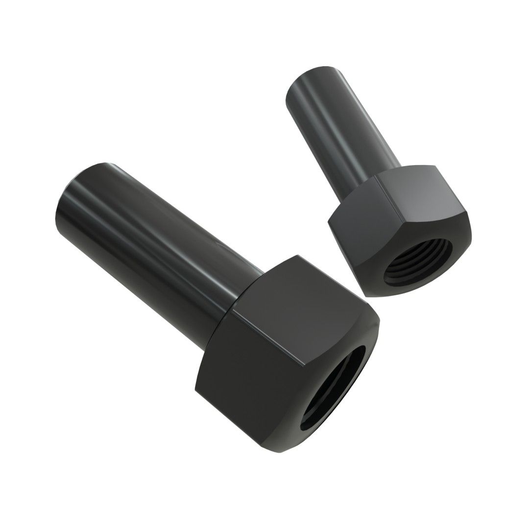 Belső menetes csatlakozó, anodizált alumínium, 18 mm G 1/2"