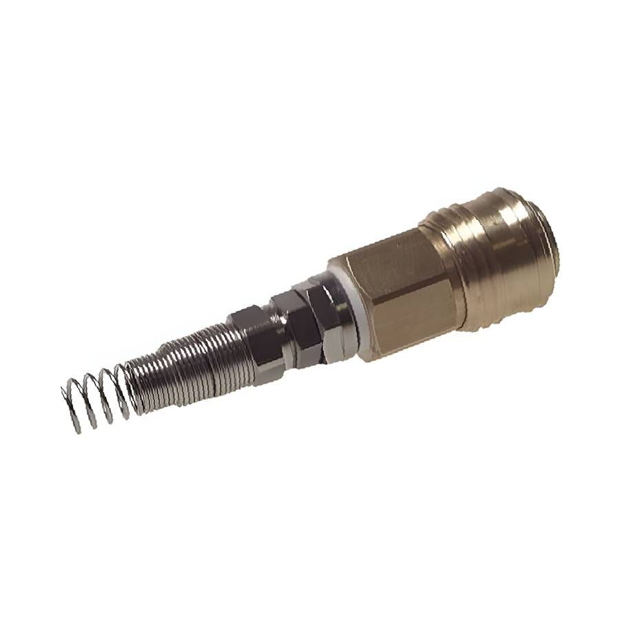 Gyorscsatlakozó hüvely, rugós taggal (DN 7.2)