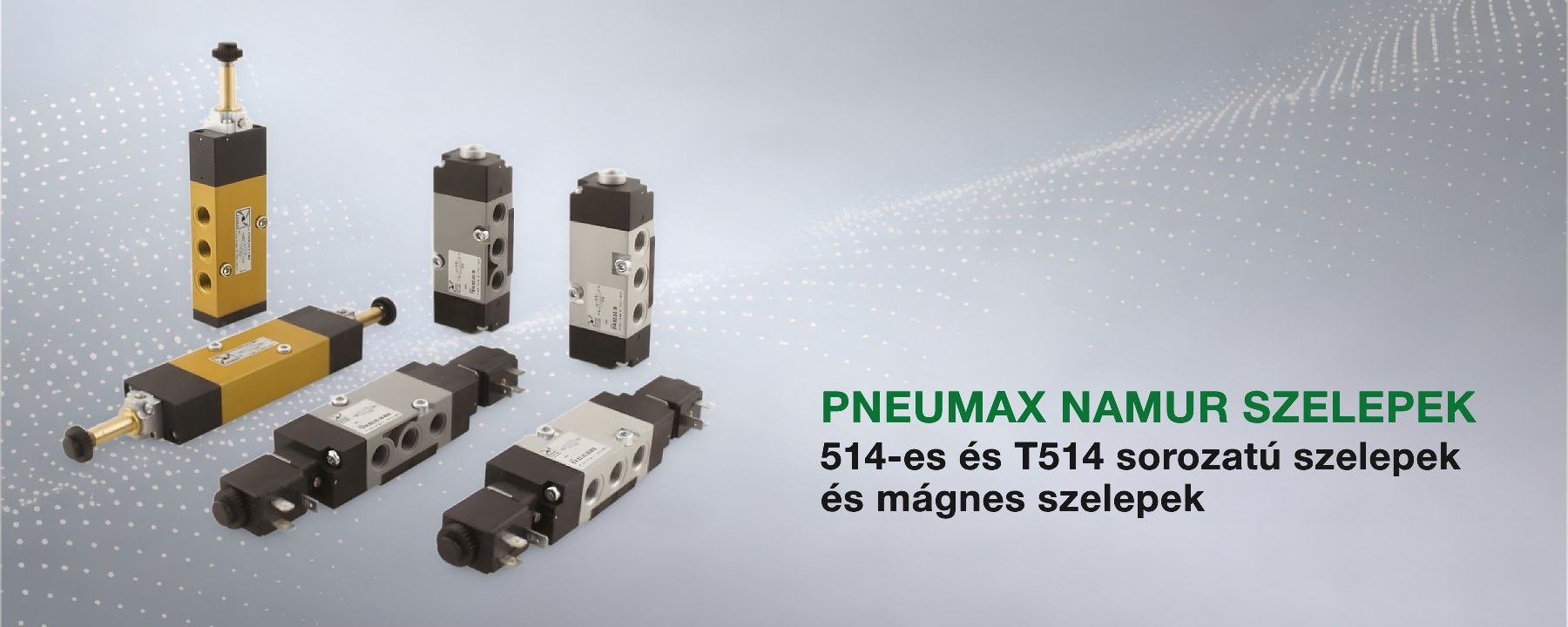 Pneumax NAMUR szelepek