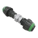 Egyenes 25 mm-es G3/4" csatlakozó (zöld) ipari tömlőkhöz — tartós, pontos illeszkedés, gyors szerelés. Rendelje meg megbízható minőségben most!