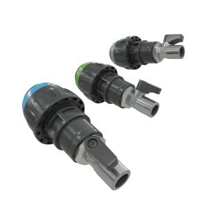 Zárókupak gömbcsappal 50 - 1/4"