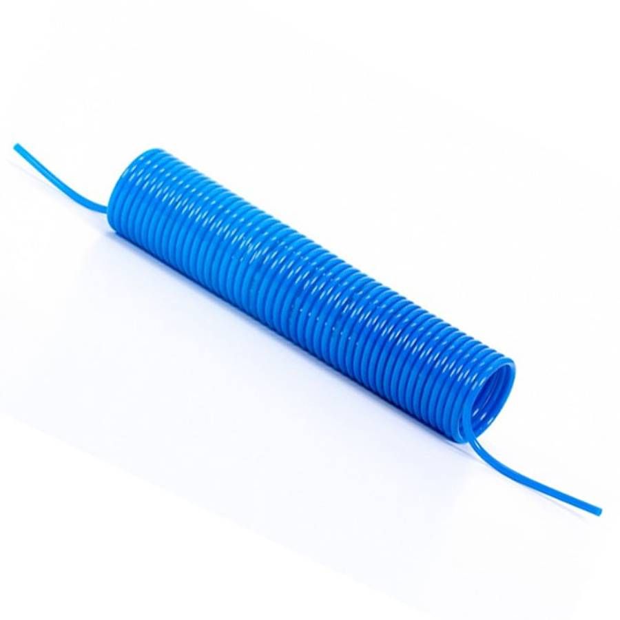 PU spirálcső, 8x5.5, 6m, kék (C.COIL - PU ShA98)