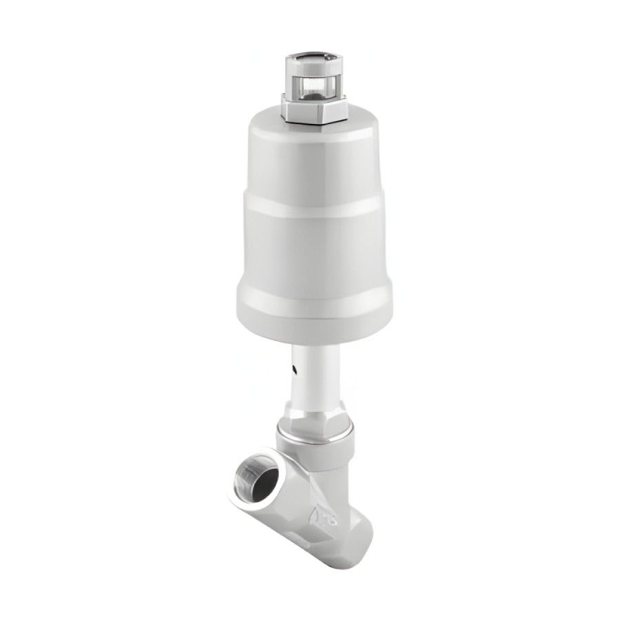 Ferdeülékes szelep, saválló (AISI 316), NC, G1", fej: 63mm