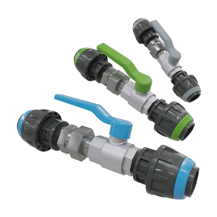 Egyenes csatlakozó golyós csappal, hollanderes