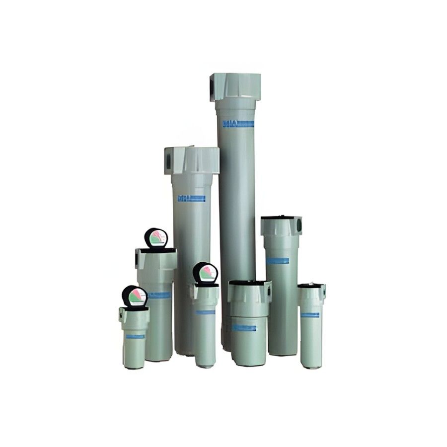 Szűrő, 3micron, 12500l/perc, G6/4", telítettségmérővel